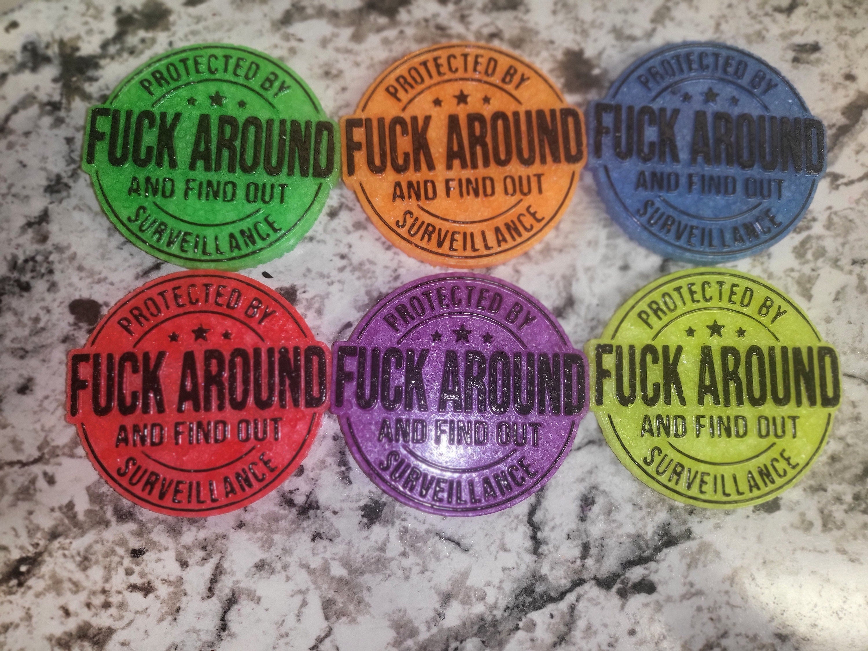 Neon Car Freshie: Funny Sarcastic Birthday Gift