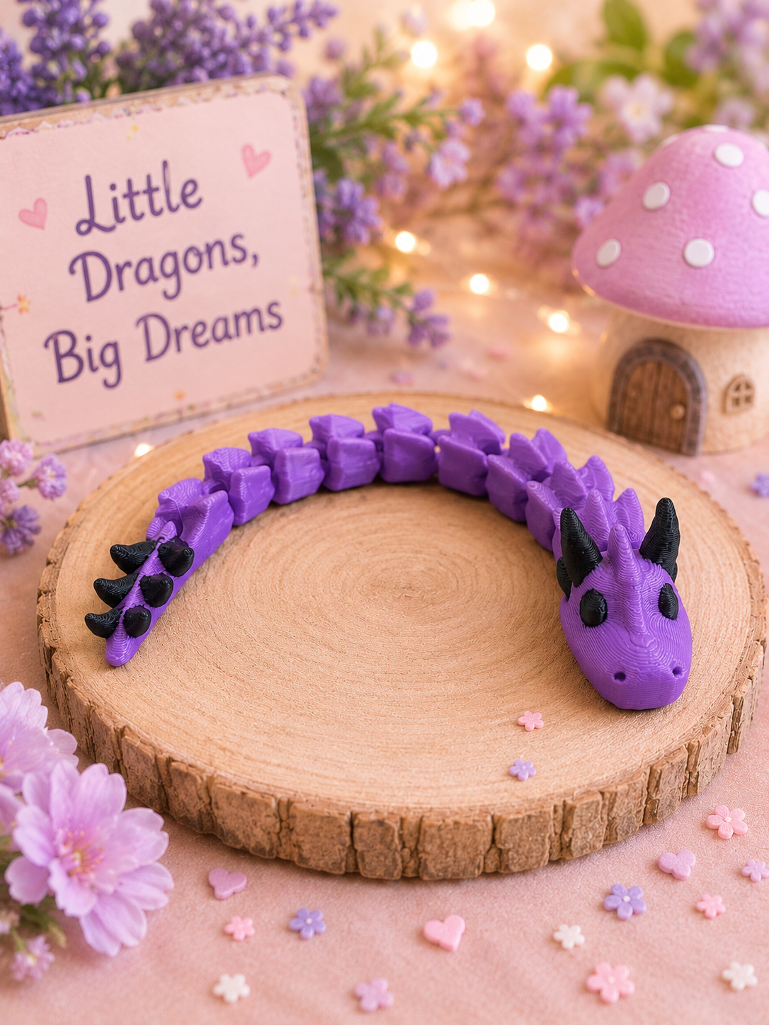 Articulated Dragon 3d printed