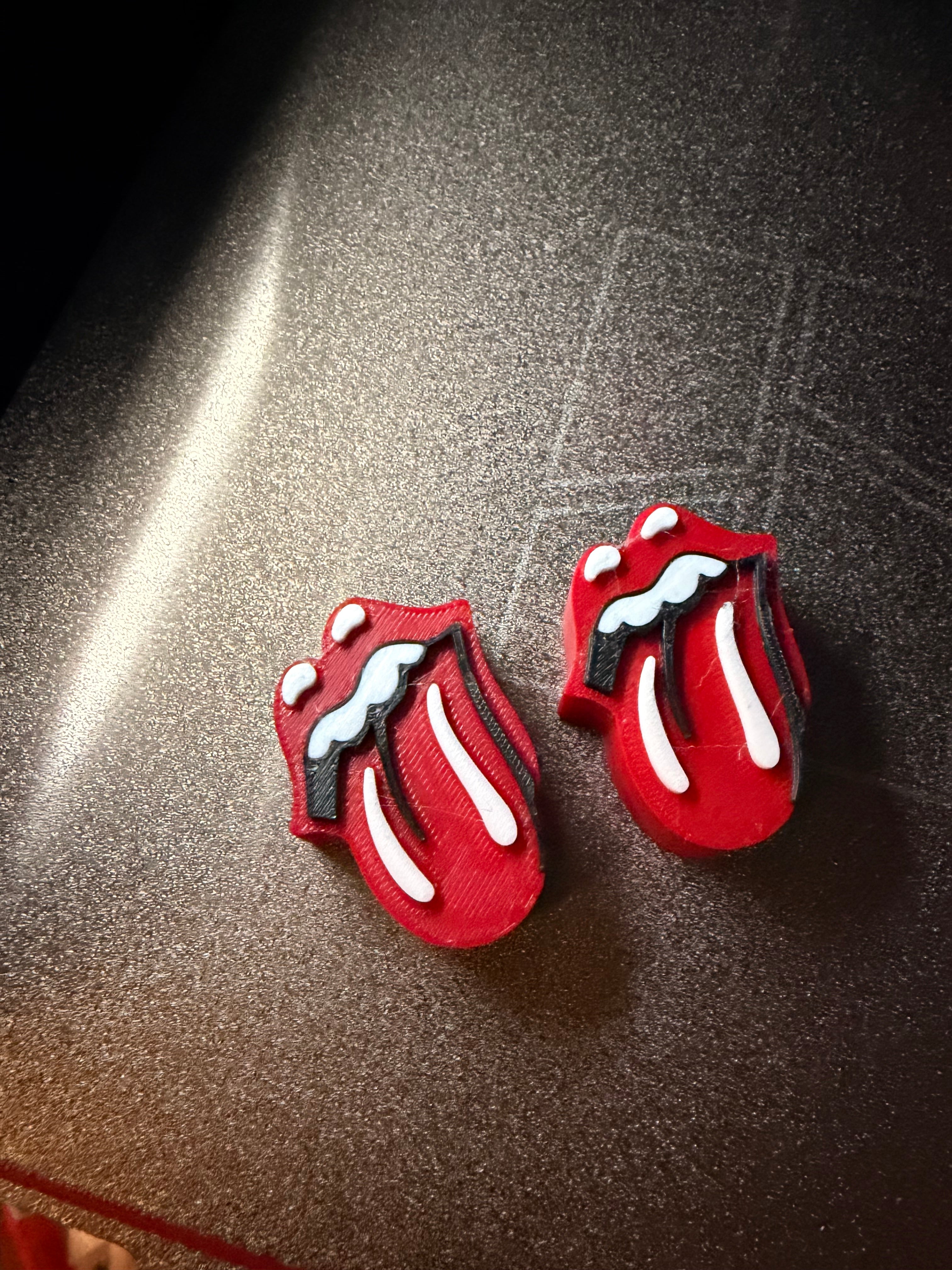 Rolling Stones Straw Topper