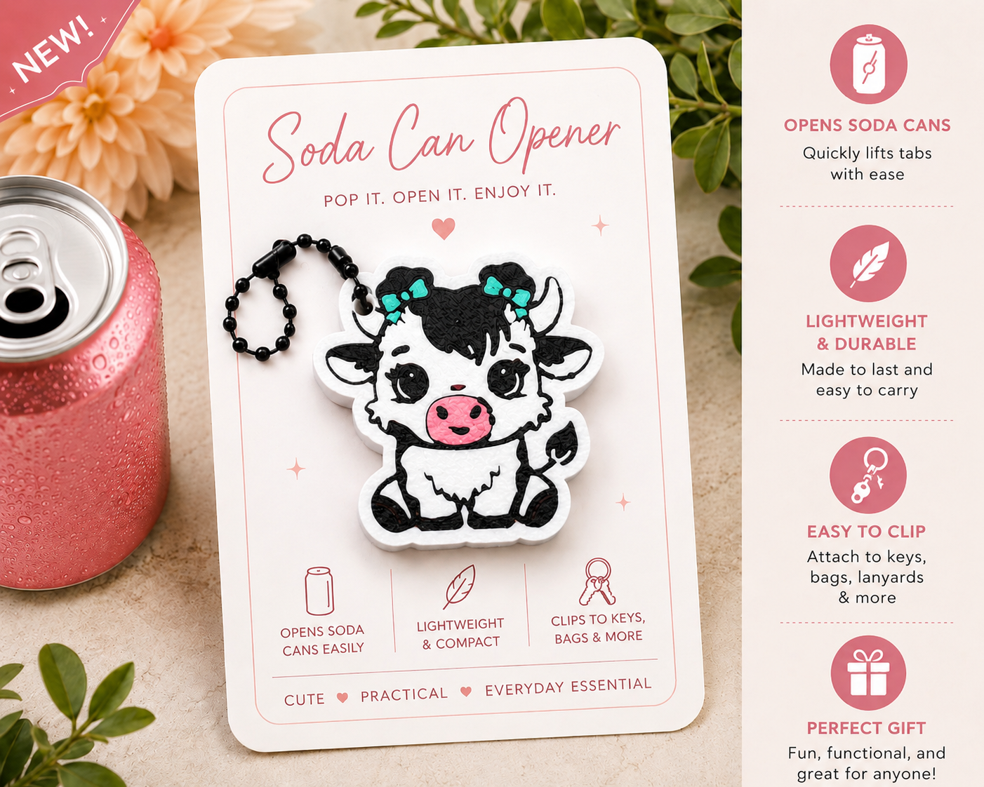 Highland Cow Tab Opener