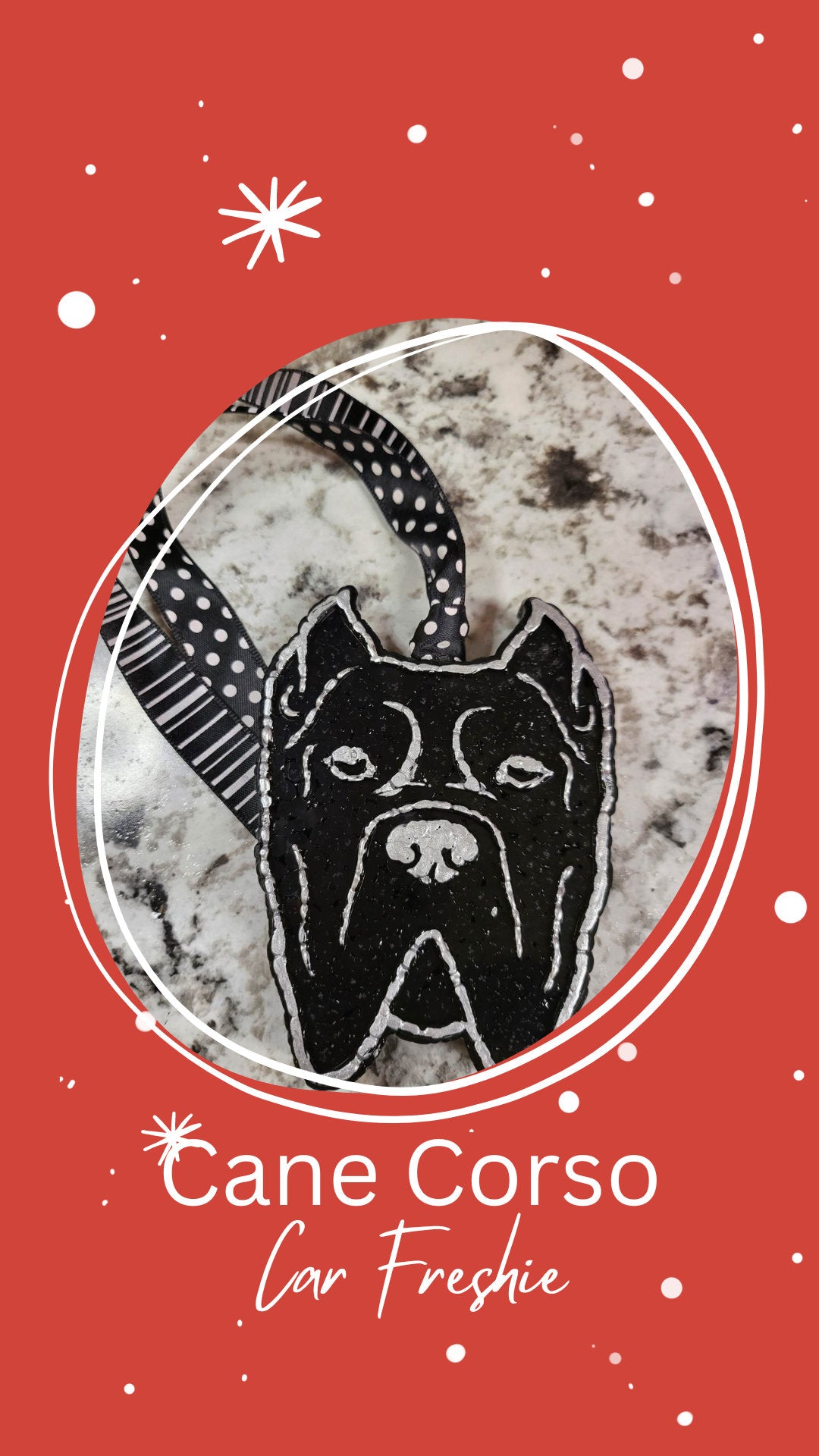 Cane Corso Car Freshie: Dog Lover Gift