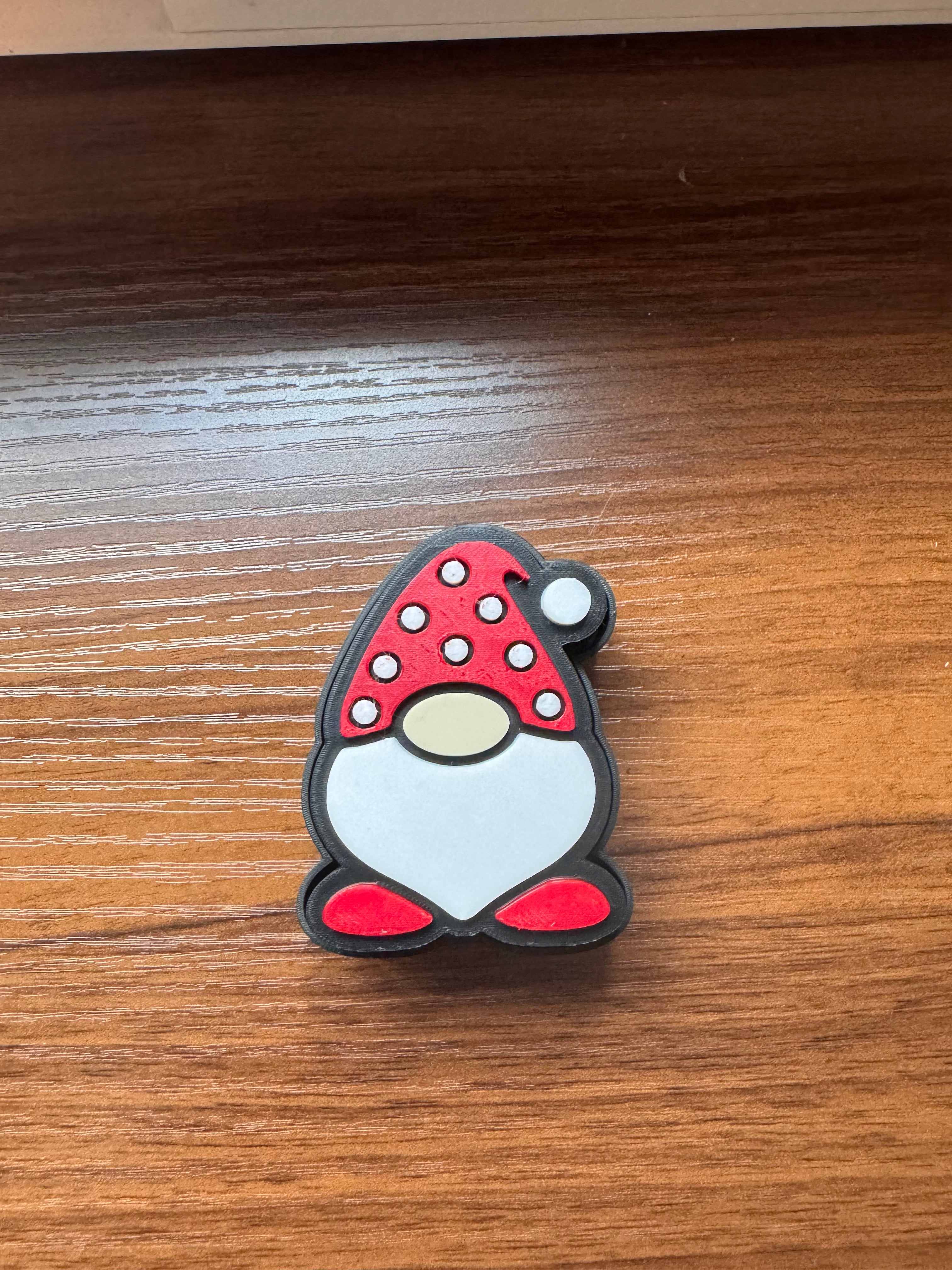 Christmas Gnome Fidget Clicker