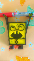 3D printed, Doodlebob, Doodle Bob,  Pen Holder, Cartoon Character, FUN
