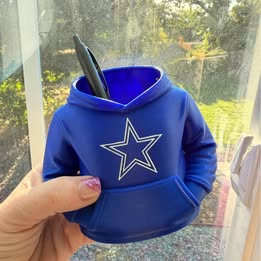 Football Hoodie Pen Holder – 3D Printed!