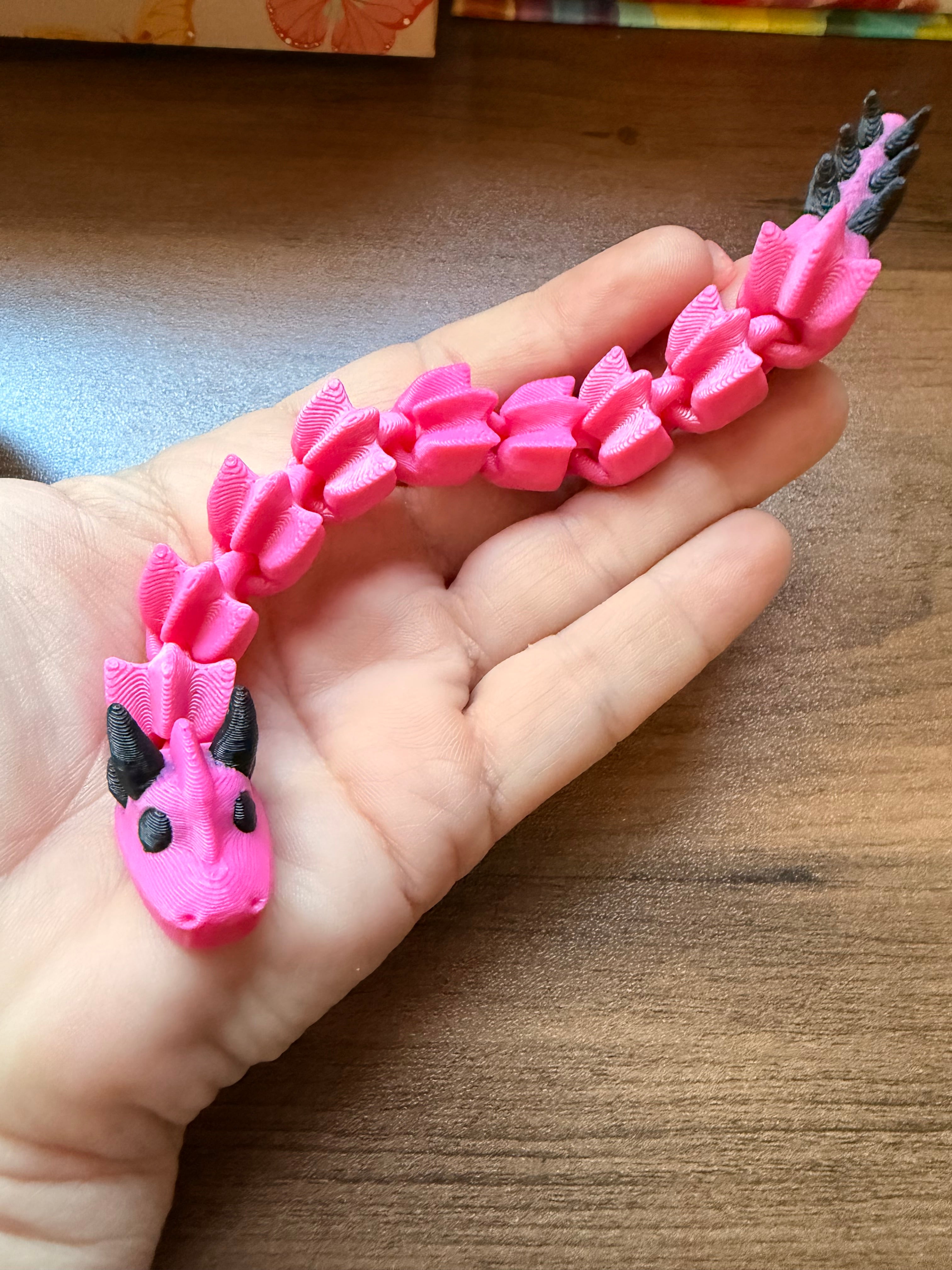 Articulated Dragon 3d printed
