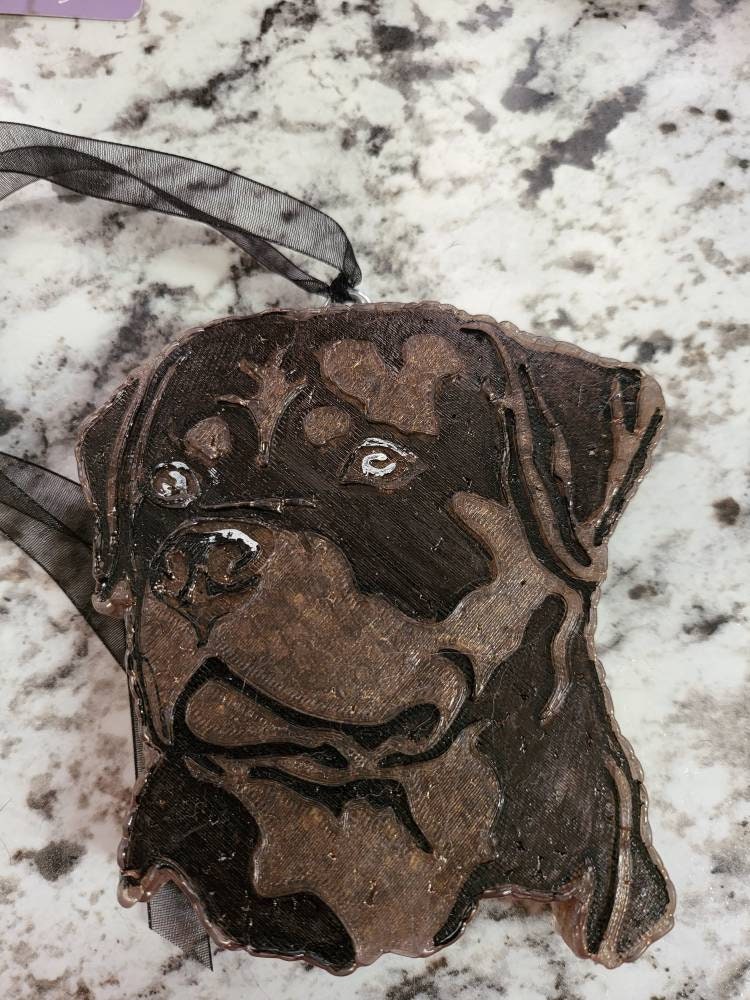 Rottweiler Car Freshie: Dog Lover Gift