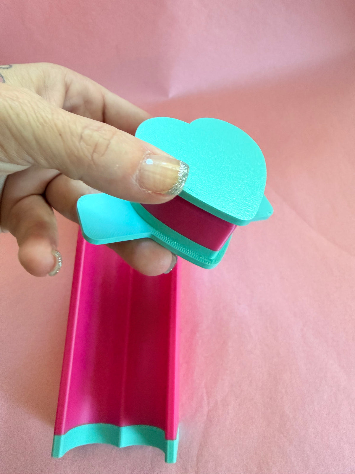 Heart Shaped Cake Pop Cutters/Pusher/Tray