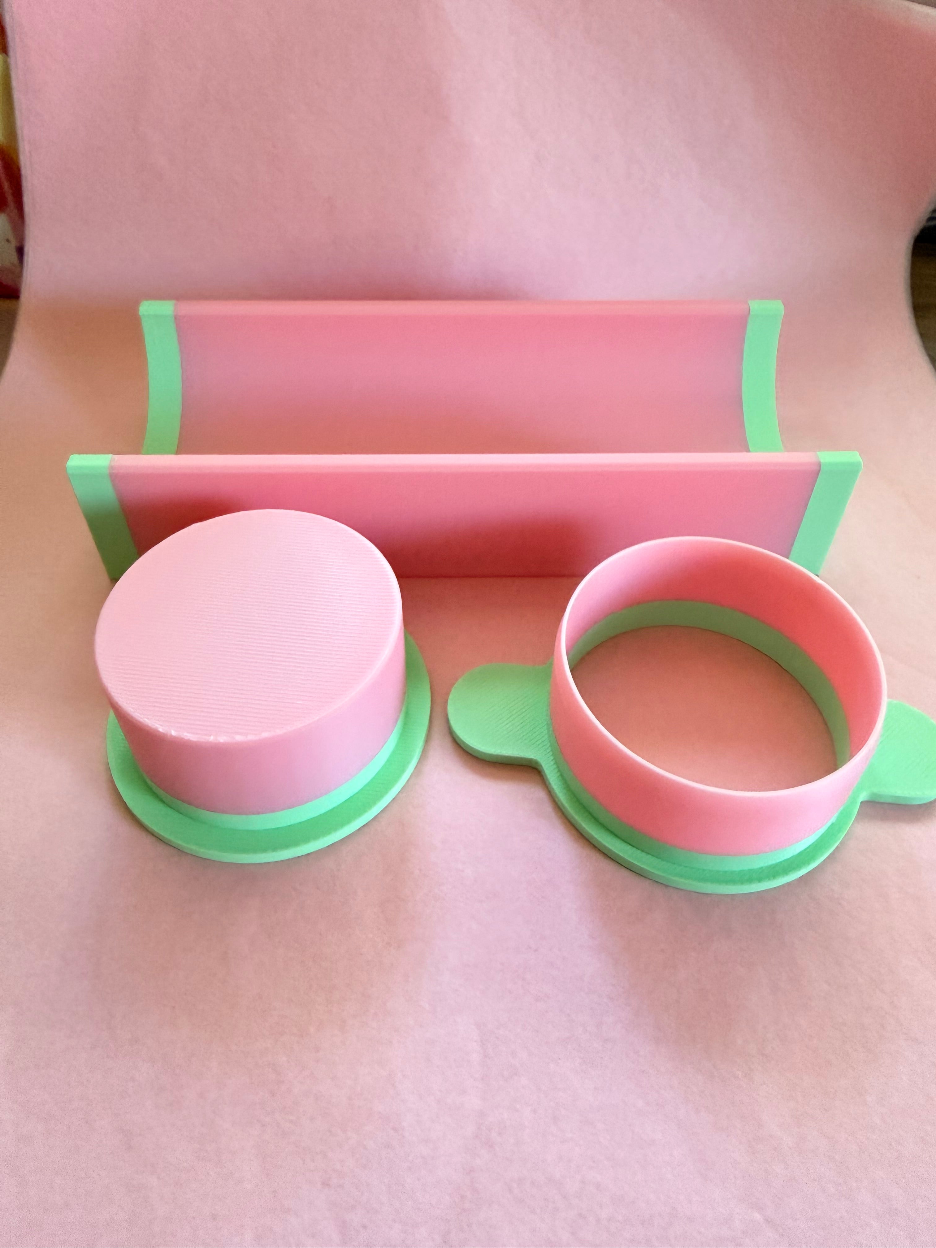 2in Circle Cake Pop Cutters/Pusher/Tray