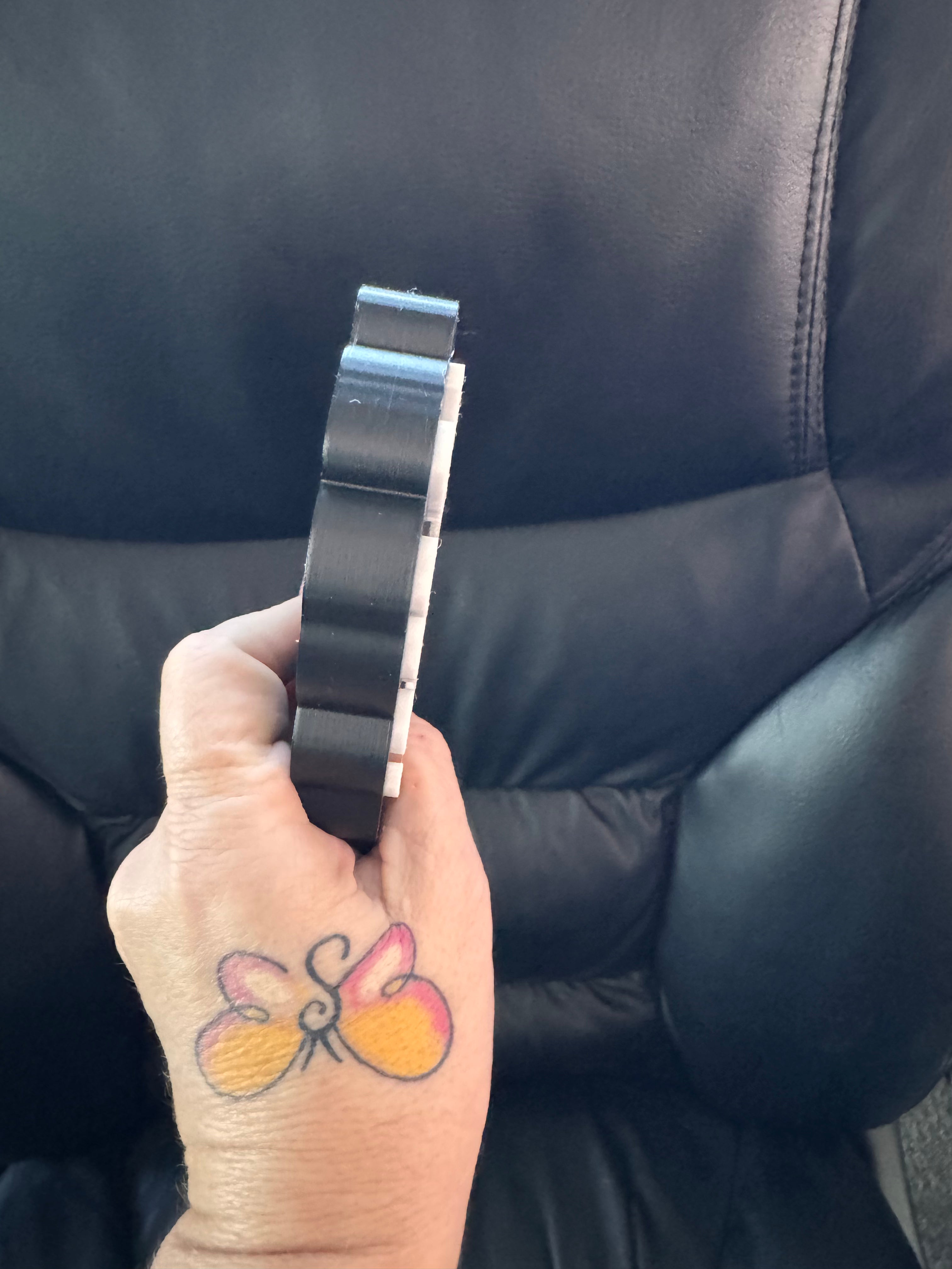 X-ray Heart Post-it holder