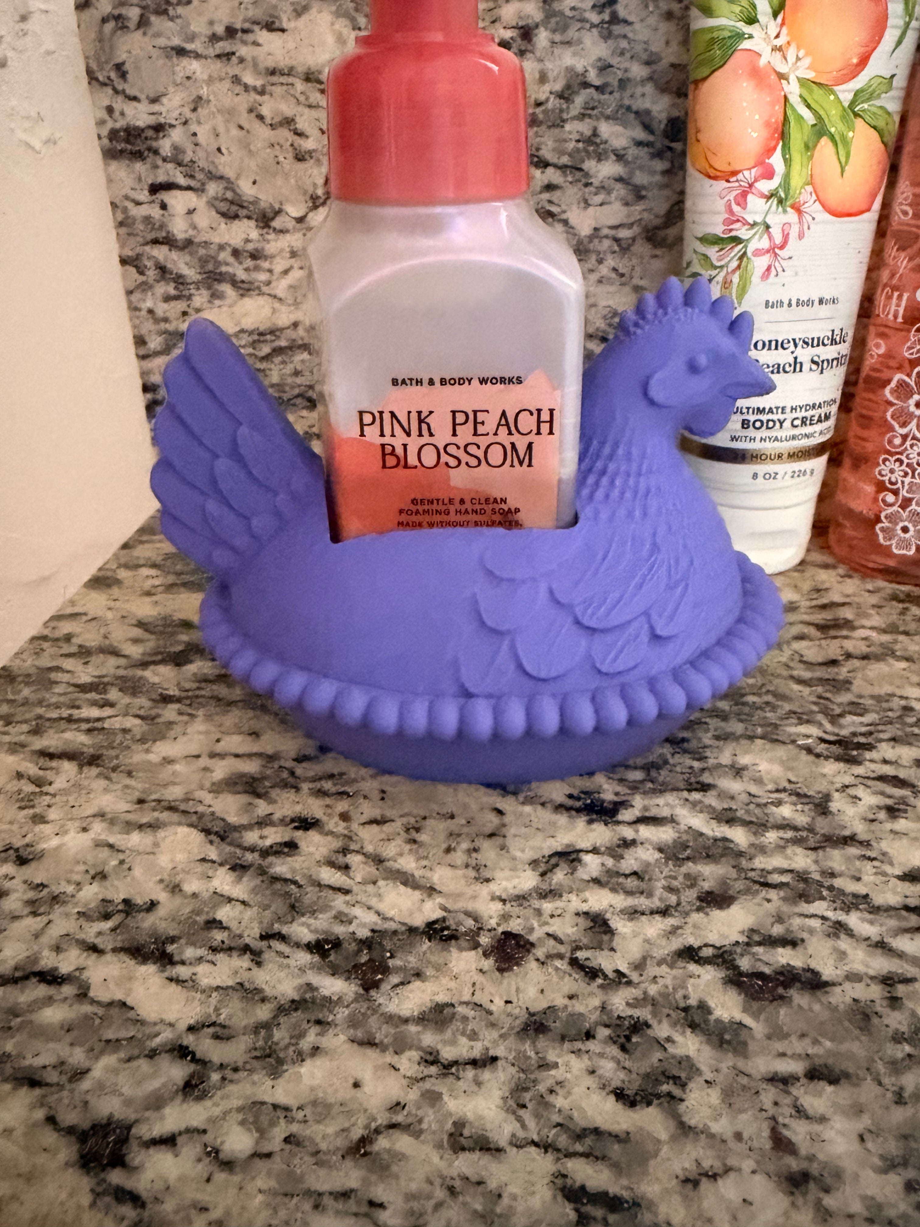 Hen on a Nest soap Holder Bath and Bodywork’s