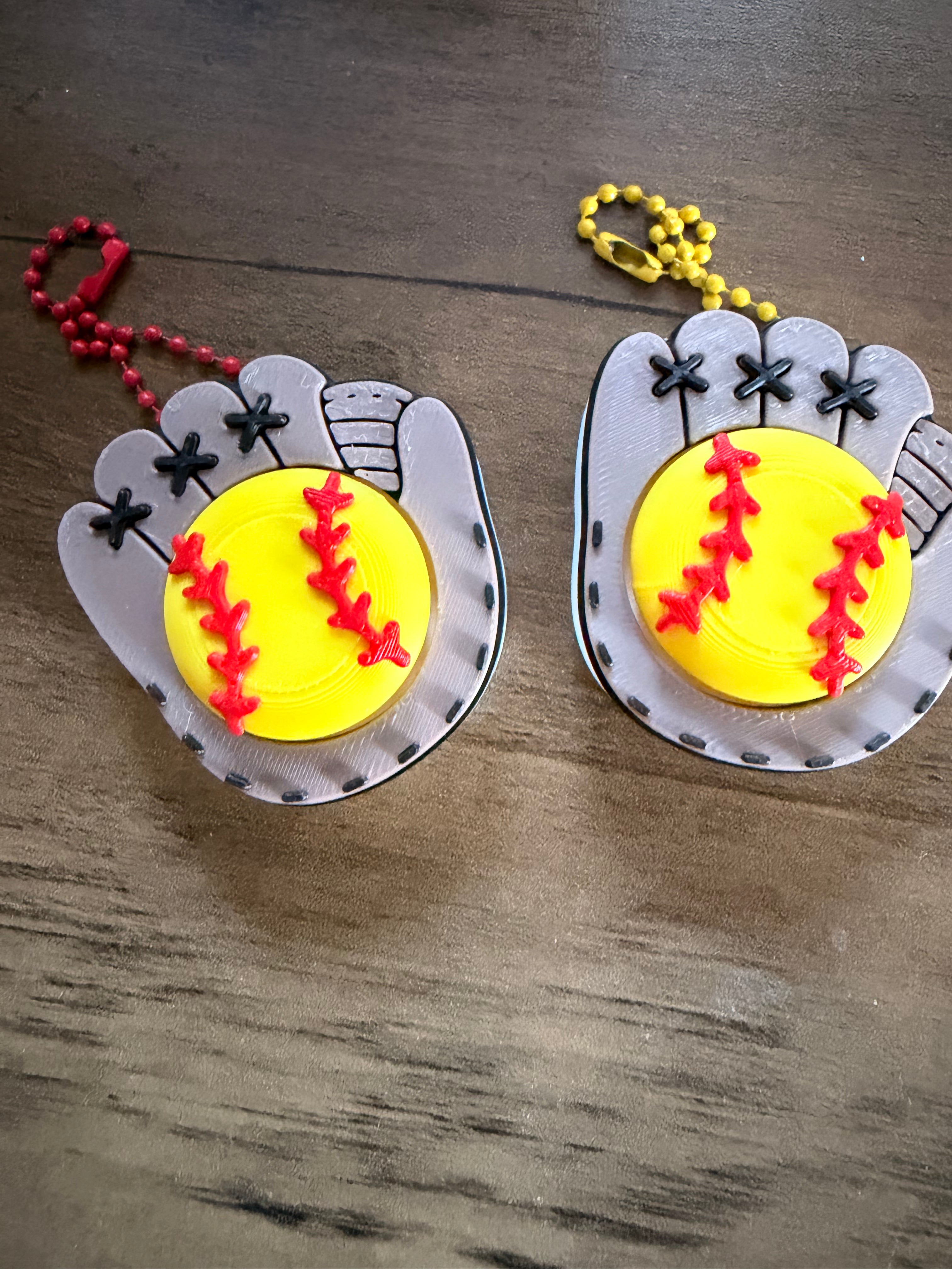Softball/Baseball Fidget Clickers