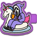 Ghost Face unicorn Float Freshie Mold