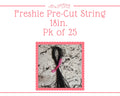 Elastic String for Freshies, Freshie Hangers, Jewelry, Car Freshie, Pre-cut, 25 bundle