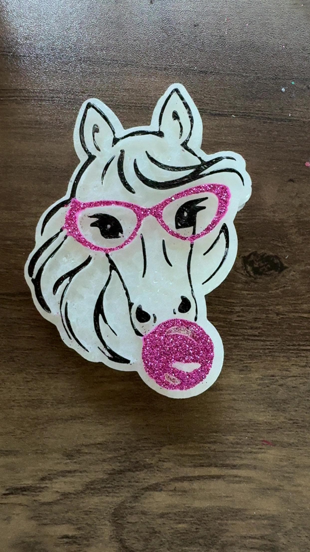 Horse Lovers | Glitter | Bubble Gum