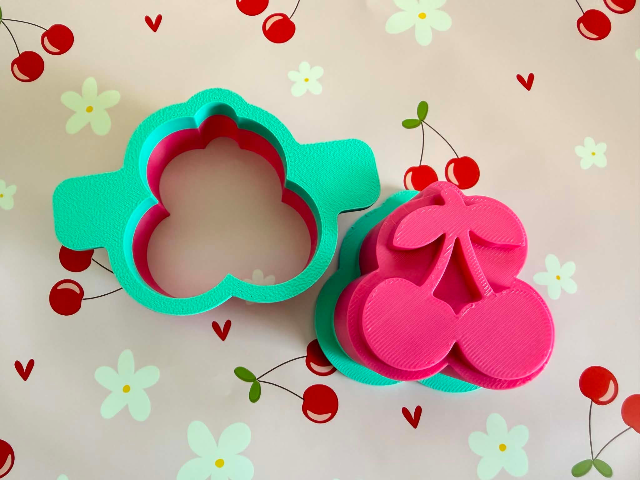 Cherry Shaped Cake Pop Cutters/Pusher/Tray
