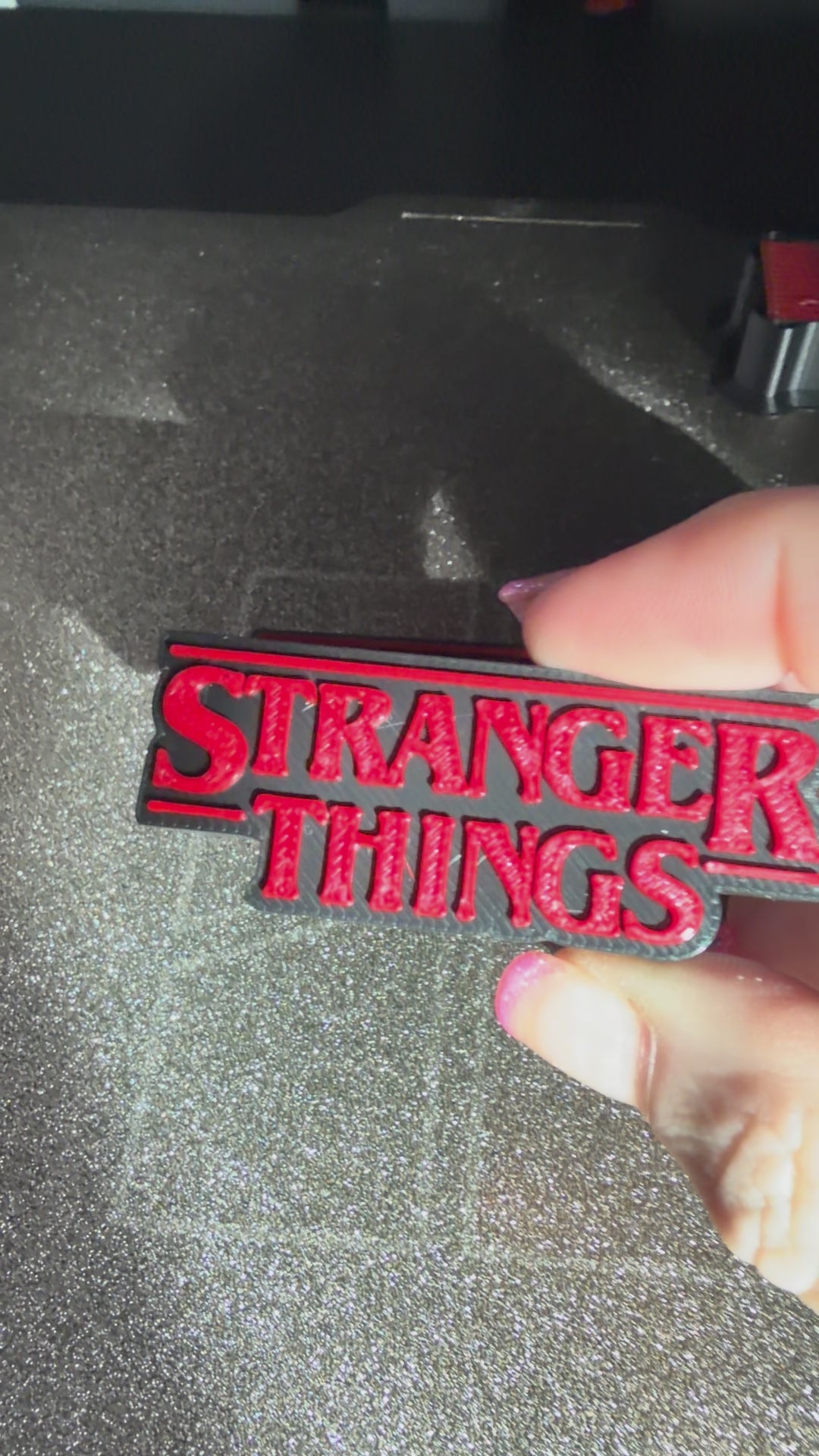 Stranger Things Straw Topper