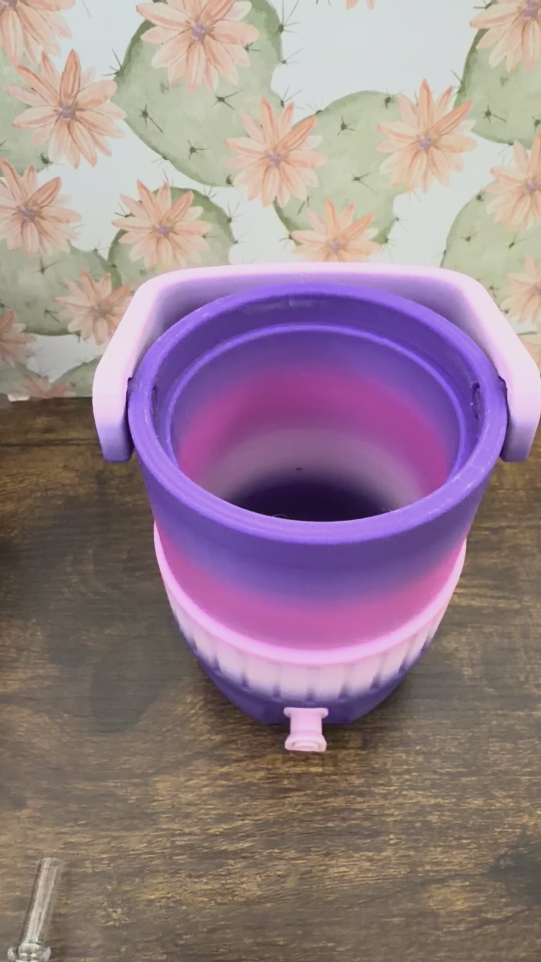 Soda Can Koozie Purple Ombré